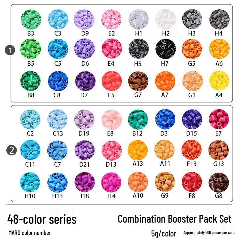 Haus 294 Color Fusion Perler Perlen Nachfüllset - 221 Spezialfarben DIY-Materialien