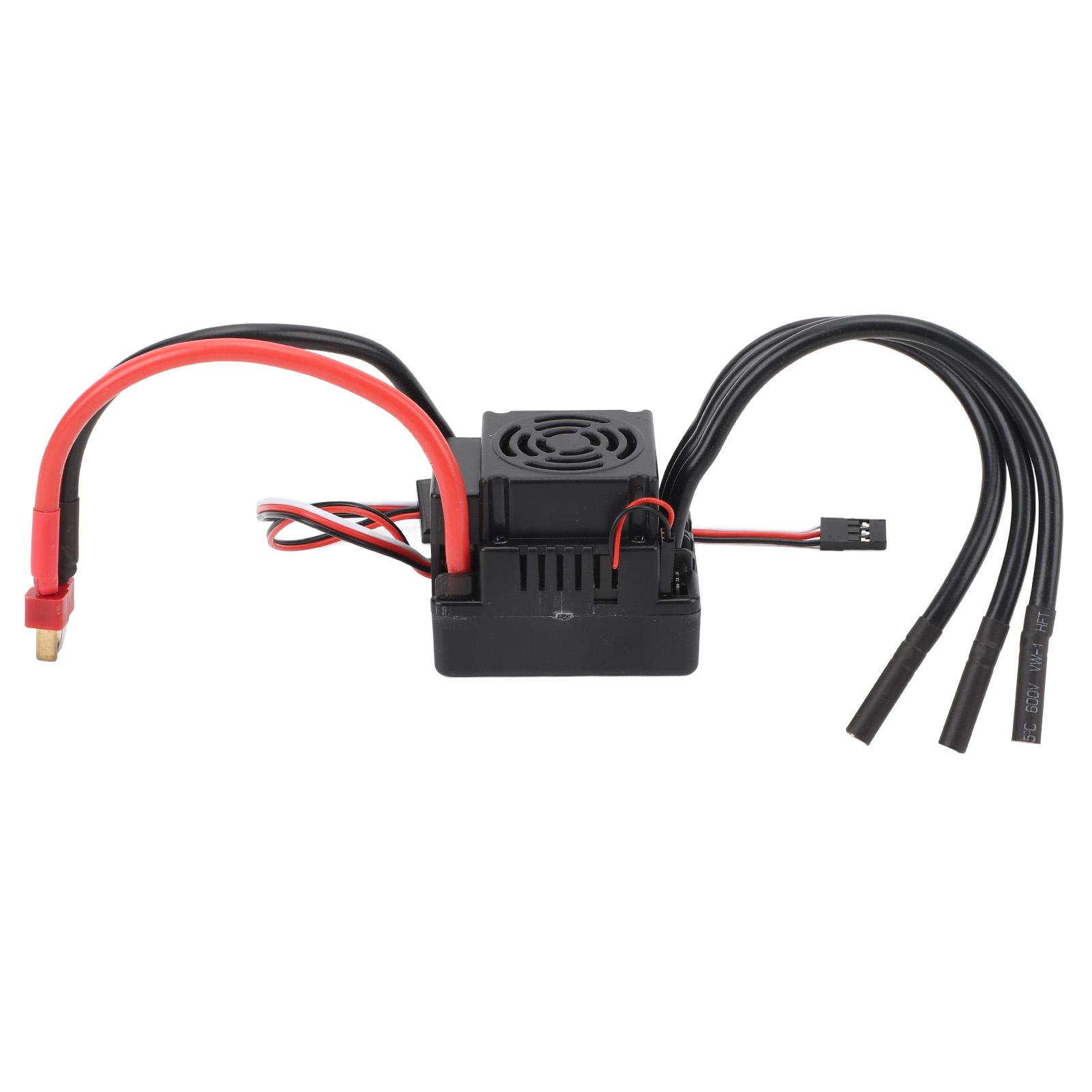 

ESC Electric Speed Controller Waterproof Brushless Motor Electric Speed Controller for RC Cars 80A
