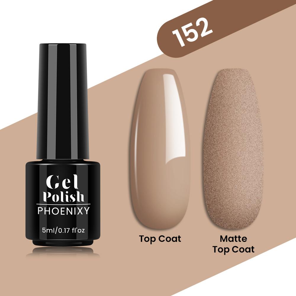 PHOENIXY 80 Farben Nagel-Gel-Nagellack, 5 ml, UV-LED-Farb-Nagelkunst-Hybrid-Nagellack, Liner-Gel, Maniküre-Kunst, semi-permanent, glitzernd, glänzende Farben-Gel