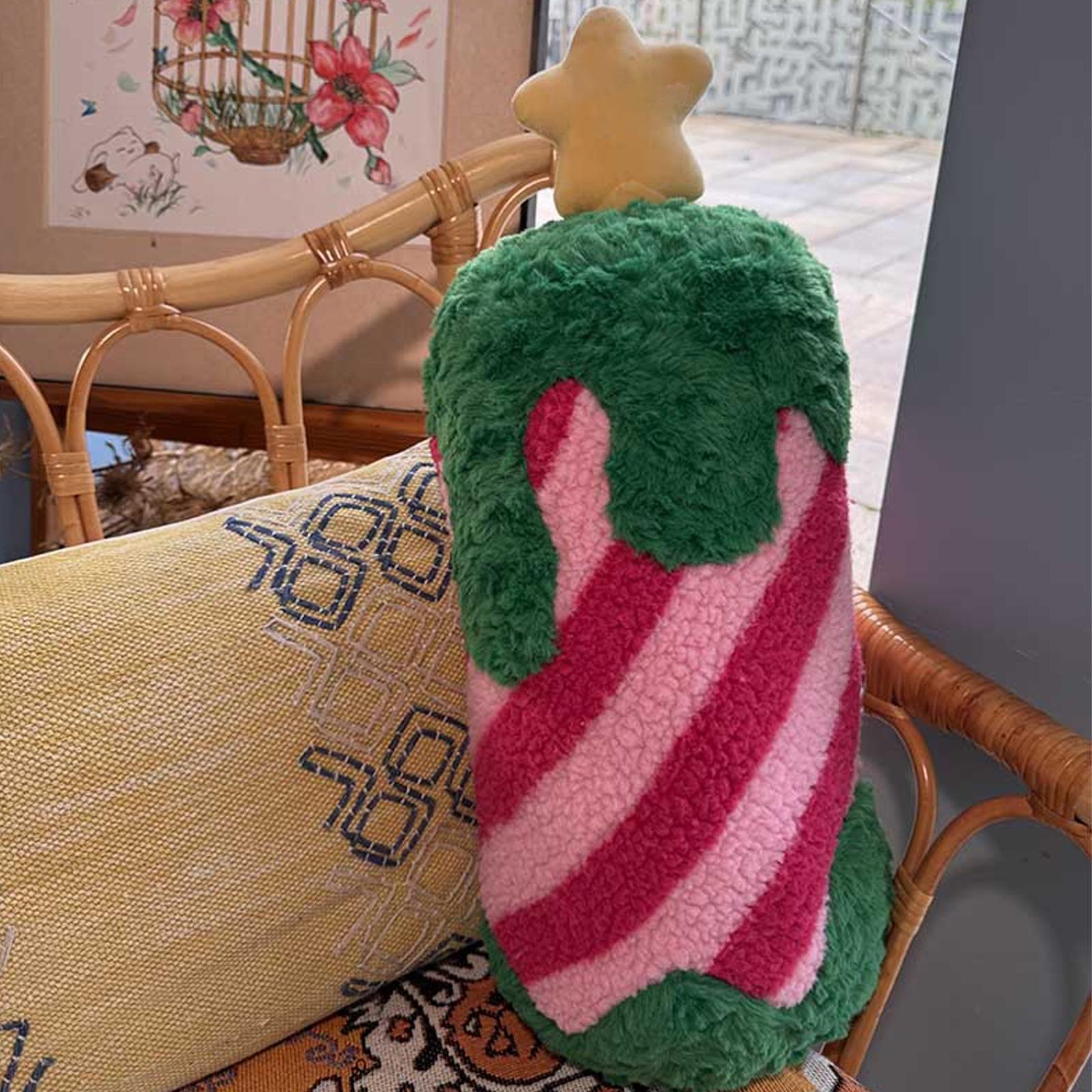 

Рождественские свечи-звезды, обертки из папиросной бумаги, декоративные подушки, праздничные украшения для домашней атмосферы One Size зелёный