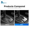 For Chevrolet Camaro 2010 2011 2012 2013 2014 2015 Real Hard Carbon Fiber Car Gear Shift Panel Interior Trim Accessories