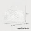 Plastic Hollow Shopping Storage Basket, Foldable Bath Basket, Fruit Basket