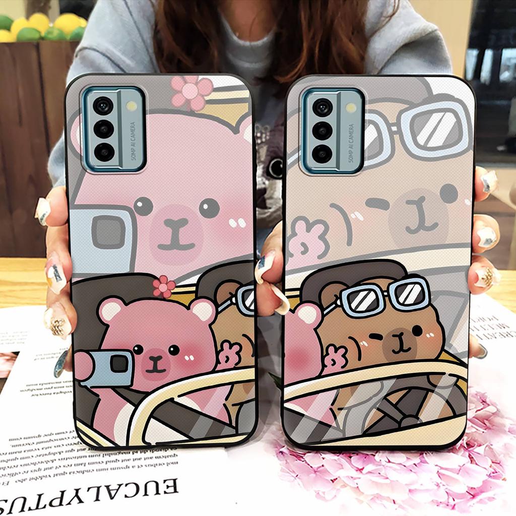 Full Wrap Cute Phone Case For Nokia G22 Soft Case Back Cover Cartoon Protective Phone Pouch Fashion Design Silicone TPU
