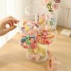 Acrylic Hair Accessories Organizer Box Elastic Hair Bands Hairpins Baby Headwear Storage Case Children's Jewelry Box