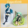 Hatsune Miku PVC Anime Figur mit Schmetterlingsdesign für Schreibtisch-Dekoration und als Geschenk