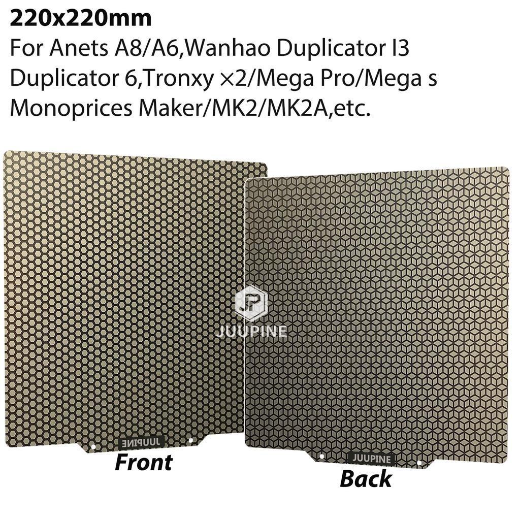 PEI Waben-Druckplatte für Bambu Lab P1P/P1S/X1/X1C/A1 Doppelseitiges PEI Federstahlblech für Creality K1/K1C Ender 3 v3 se