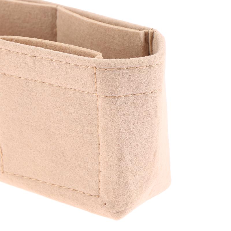 1Pc Bag Anti-Deformation Liner Organizer For Insert Handbag Mini Bag Storage Bag The Liner Bag Felt Purse Liner Bags
