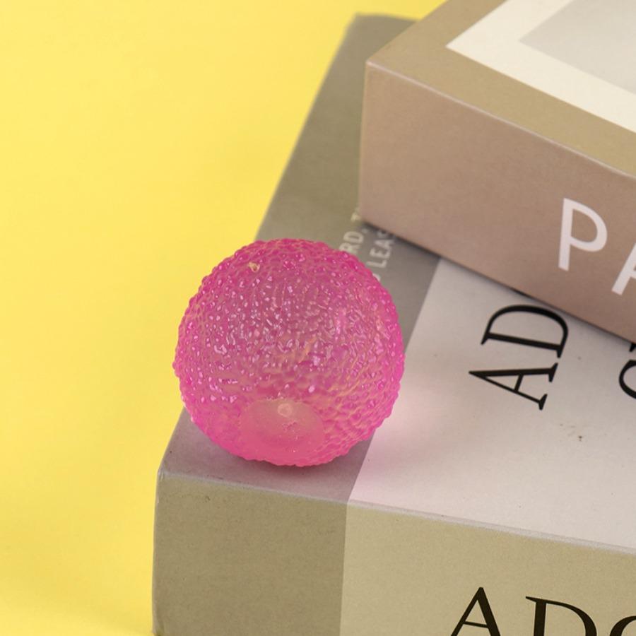 Transparent maltose texture pinch music, decompression toy candy texture ball slow rebound pinch decompression toy