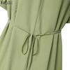 ZANZEA Women Daily Casual Round Neck Solid Color Short Sleeve Dress