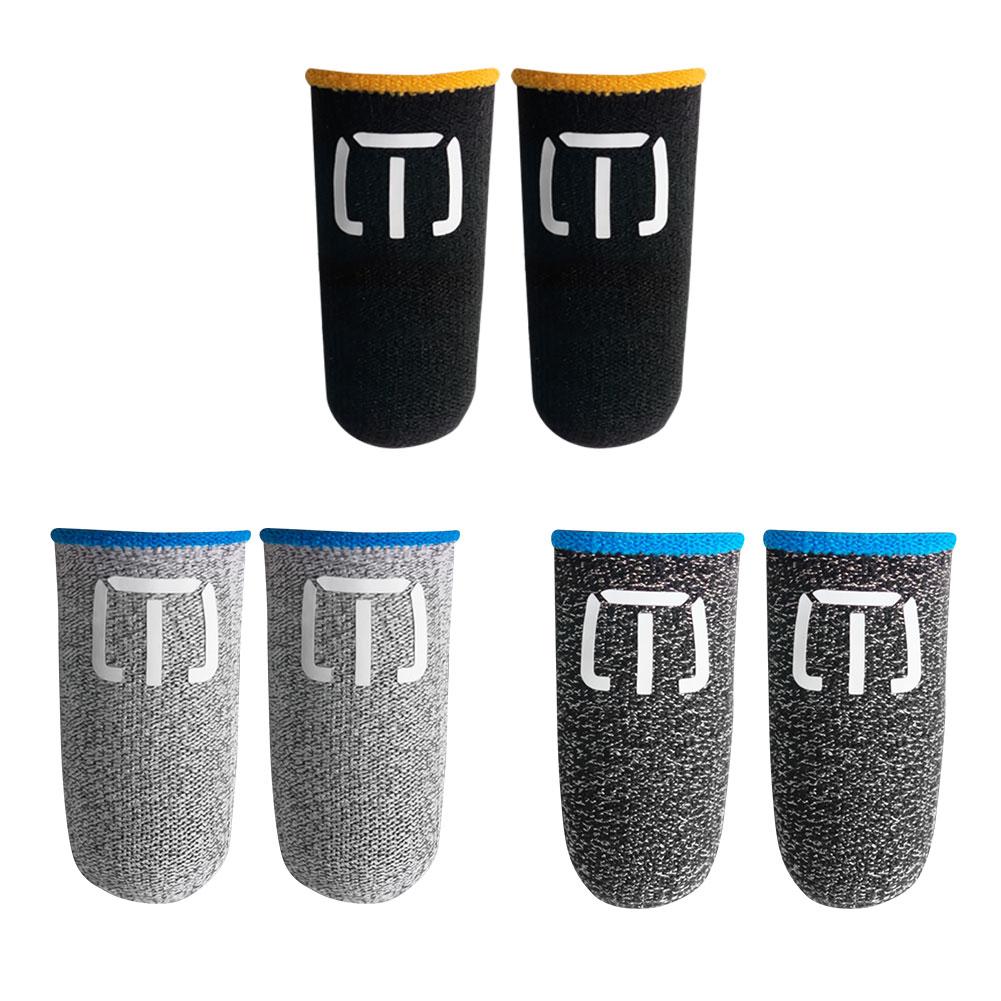 

B # 2 шт. Чехол на палец для мобильной игры PUBG с защитой от пота и чувствительного сенсорного экрана