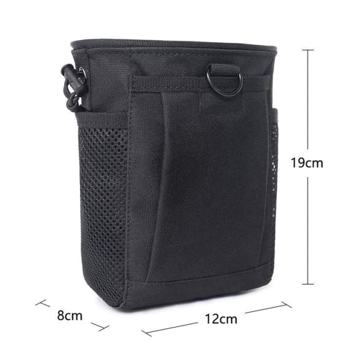 LOYELEY Military Nylon Backpack with Magazine Pouch Storage, Water-Repellent Finish, Ideal for Hiking, Running, Airsoft, and Other Outdoor Activities,