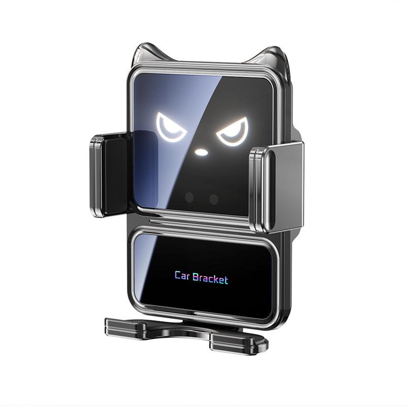 

Brand New Foldable Smart Car Phone Holder with 15W Wireless Charging - A Navigation Essential. чёрный