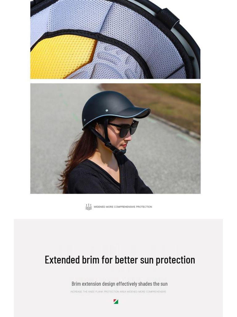 Elektrischer Fahrradhelm für Erwachsene: Unisex Vier-Jahreszeiten Sicherheits-Sportkappe zum Radfahren