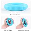 Elastic Hand Exercise Ring With Durable Silicone Material For Rehabilitation And Fitness