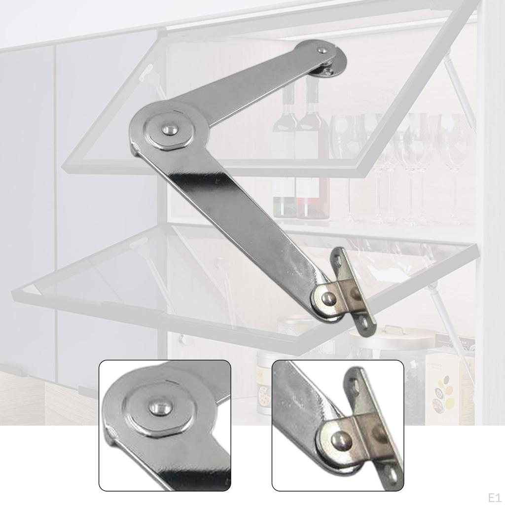 Sammenleggbart lokkstøttehengselskap Metall Bærbar Sammenleggbar Brakett for Møbler