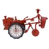Retro nostalgic tractor alarm clock creative bedside small alarm clock wake up children desktop clock ornaments