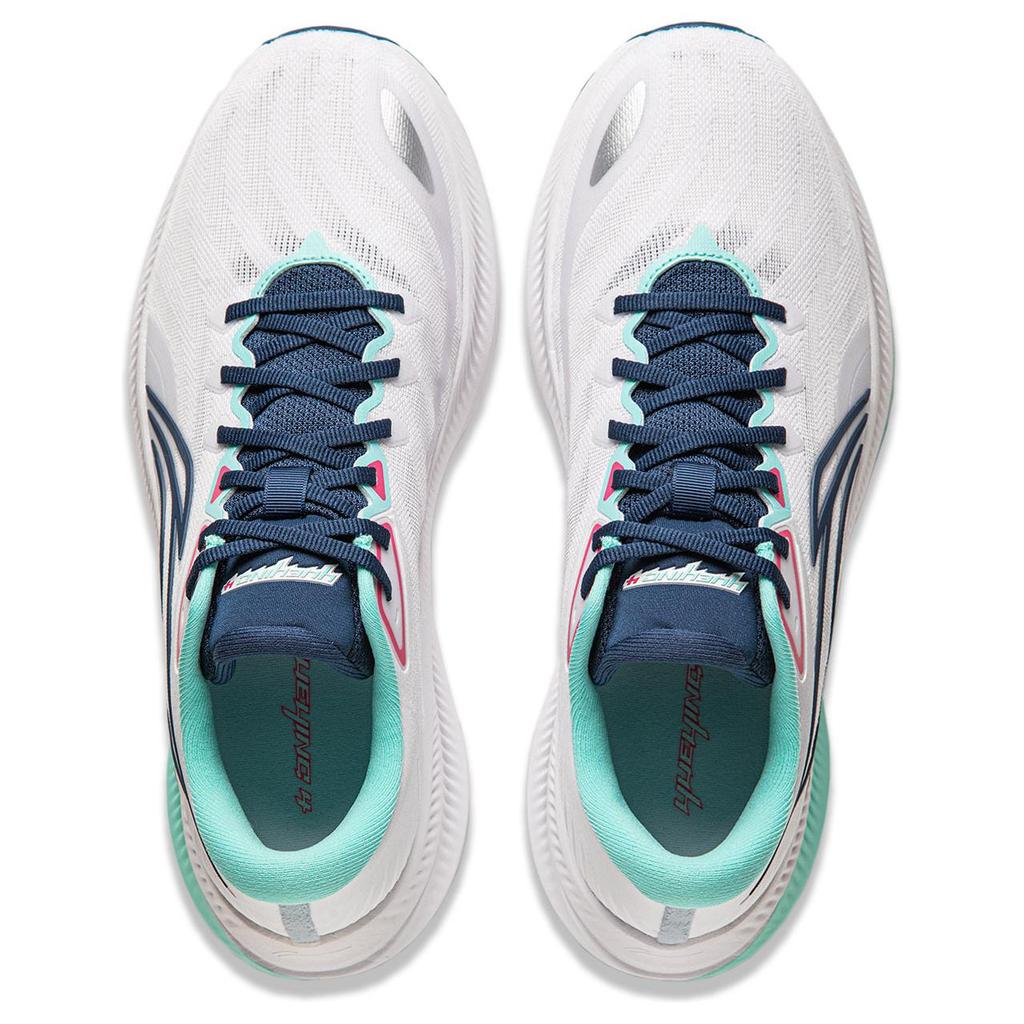 Li Ning Yue Ying 4 Μαλακή Αναπήδηση Πρόσφυση Σταθερότητα Απορρόφηση Κραδασμών Αντιολισθητικά Ανθεκτικά στην Φθορά Αναπνεύσιμα Υποστήριξη Επαναφορά Χαμηλού Προφίλ Παπούτσια Τρεξίματος ARHU021-1