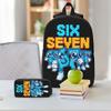 3 Peças 67 Seis Sete 6-7 Italian Brainrot Conjunto de Mochilas Escolares para Meninas Meninos Estojos Mochilas Conjuntos com Lancheira Para Mochila do Dia