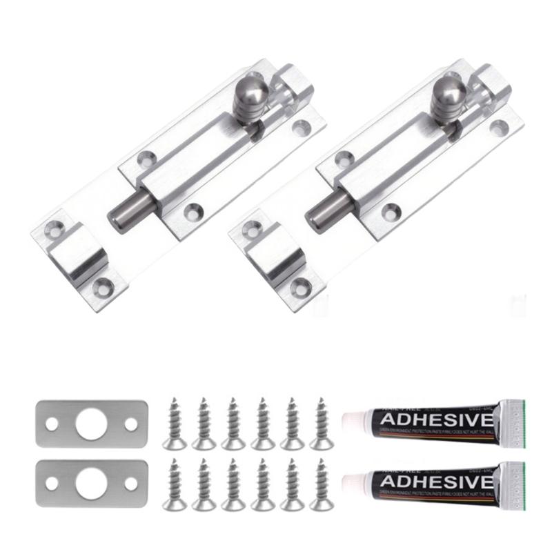 Modern Stainless Steel Door Bolt Cabinet Latches Corrosion Resistant For Enhances Property Security Installation