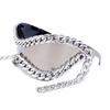 Luxurious Metal Chain Frame Sunglasses Metal Chain Decoration Oversized Frame UV400 Lens Designes Glasses All Matching Cool Style Punk Eyeglasses