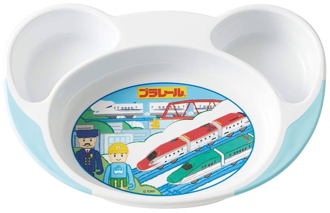 

Skater Baby Lunch Plarail x x Children s Plate, Easy-Scooping, Plate, 19, 22.7 15.7 3.6cm (WP7)