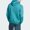 Adidas Lounge Fleece Hoodie With Logo Patch Men Tops Arctic-Blue IM0479
