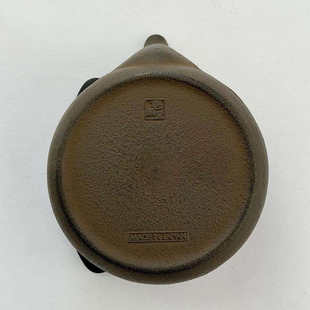 Nanbu Iron Teapot TETSUBIN KETTLE Ichiudo Cast Iron Compatible with 200V IH Cooktops [0.7L Kettle] (Black Finish)