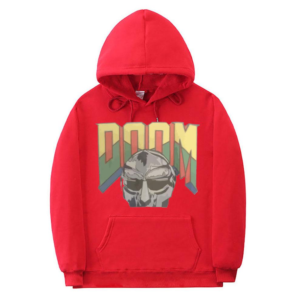 Singer Mf Doom Толстовка с графическим принтом унисекс Повседневная свободная уличная — фото 10