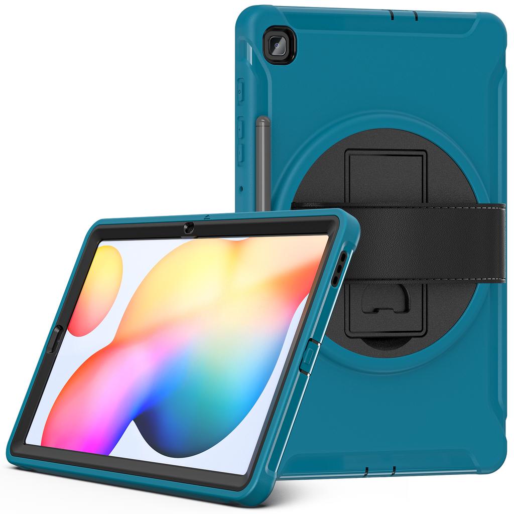 Full Protective Shockproof TPU Tablet Back Cover Case for Samsung Galaxy Tab S6 Lite With s Pen Pencil Holder