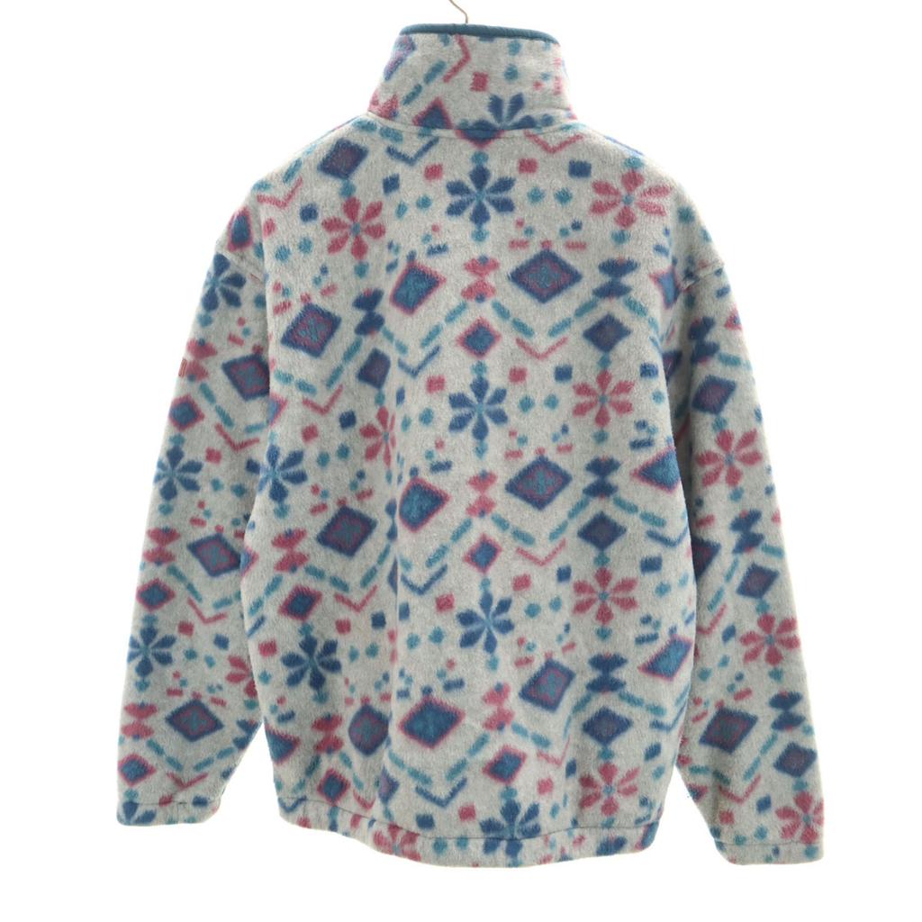 VERBIER 90s Made In Canada Old Nordic Pattern Long Sleeve Freeze Trainer Men's Used