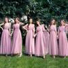 2025 Elegant Long Bridesmaid & Evening Dress for Women