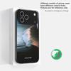 Dark Colored Seawater Suitable For iPhone 16E 17 Pro Max 15 Pro 14 13 Plus 12 Mini 11 16 Air 17Pro Magnetism Glass Phone Case