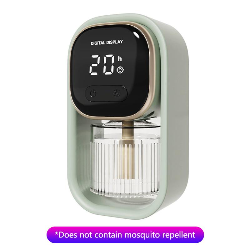 Electric Heating Mosquito Repellent Liquid Cute Children'S Plug-In Timer Display Mosquito Repellent