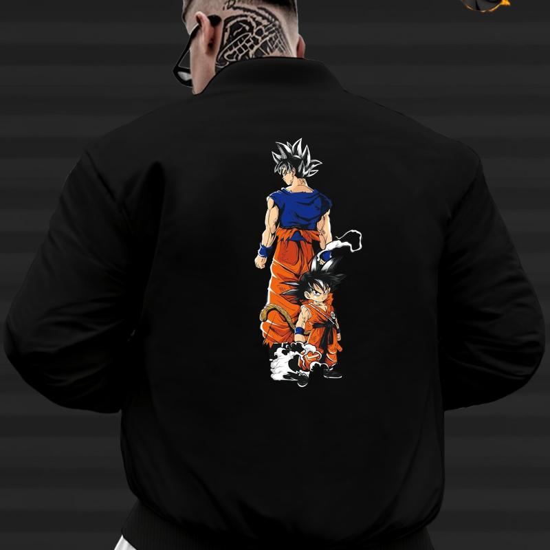 

Куртка-бомбер «Дракон» - Эластичные манжеты и винтажная нашивка с логотипом команды XXL чёрный