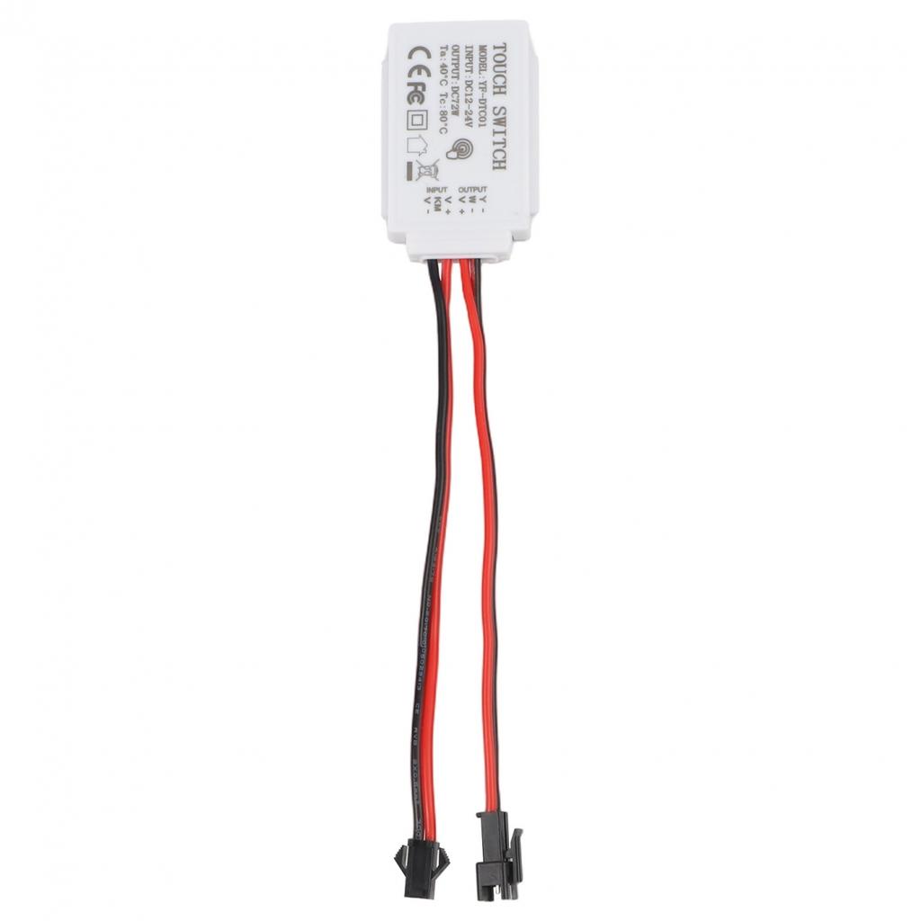 12V Touch Switch 5A 60W for Glass Mirror Cabinet Makeup Light Control