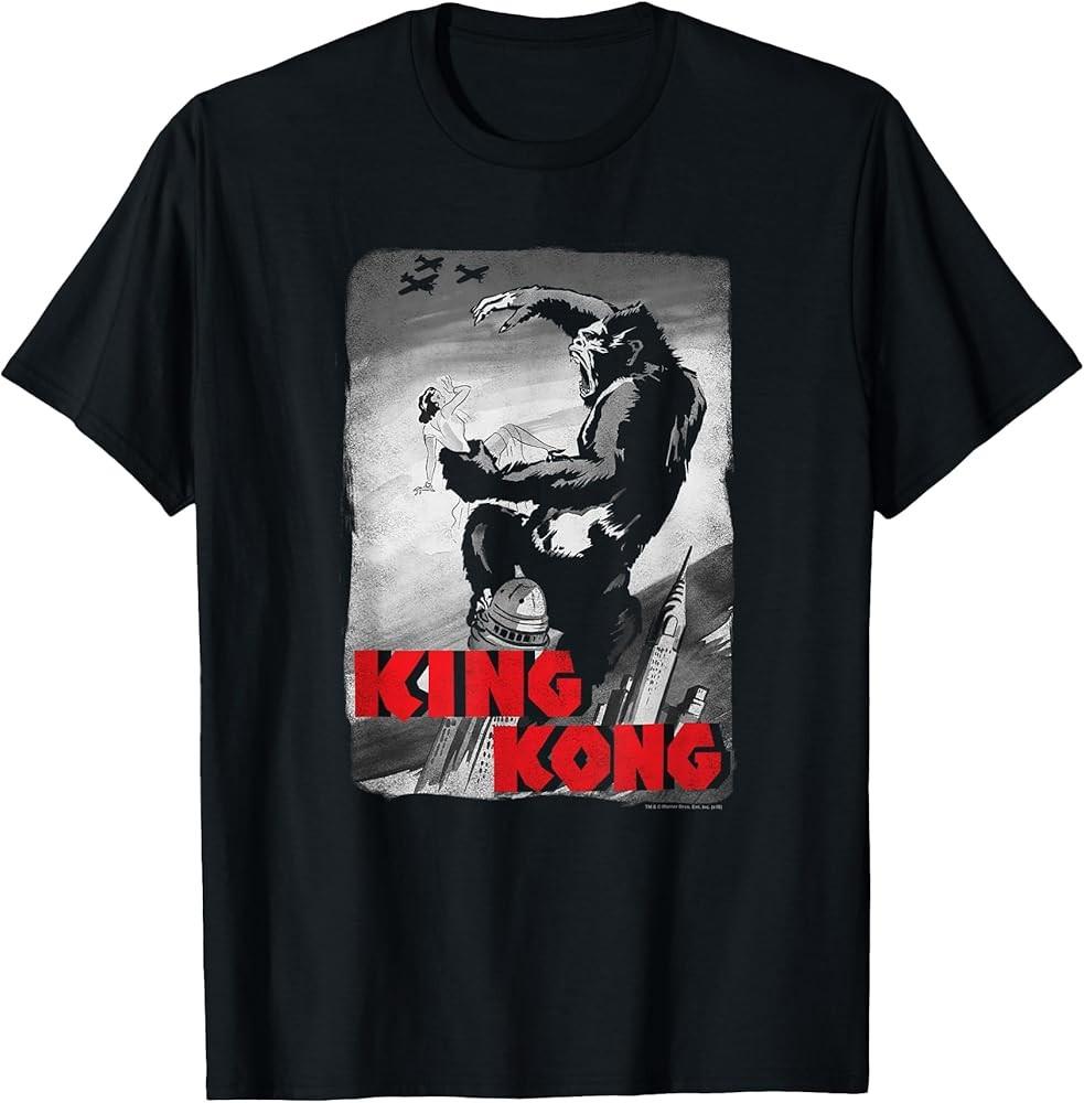 King Kong Planes Poster T Shirt TShirt Unisex T-Shirt S