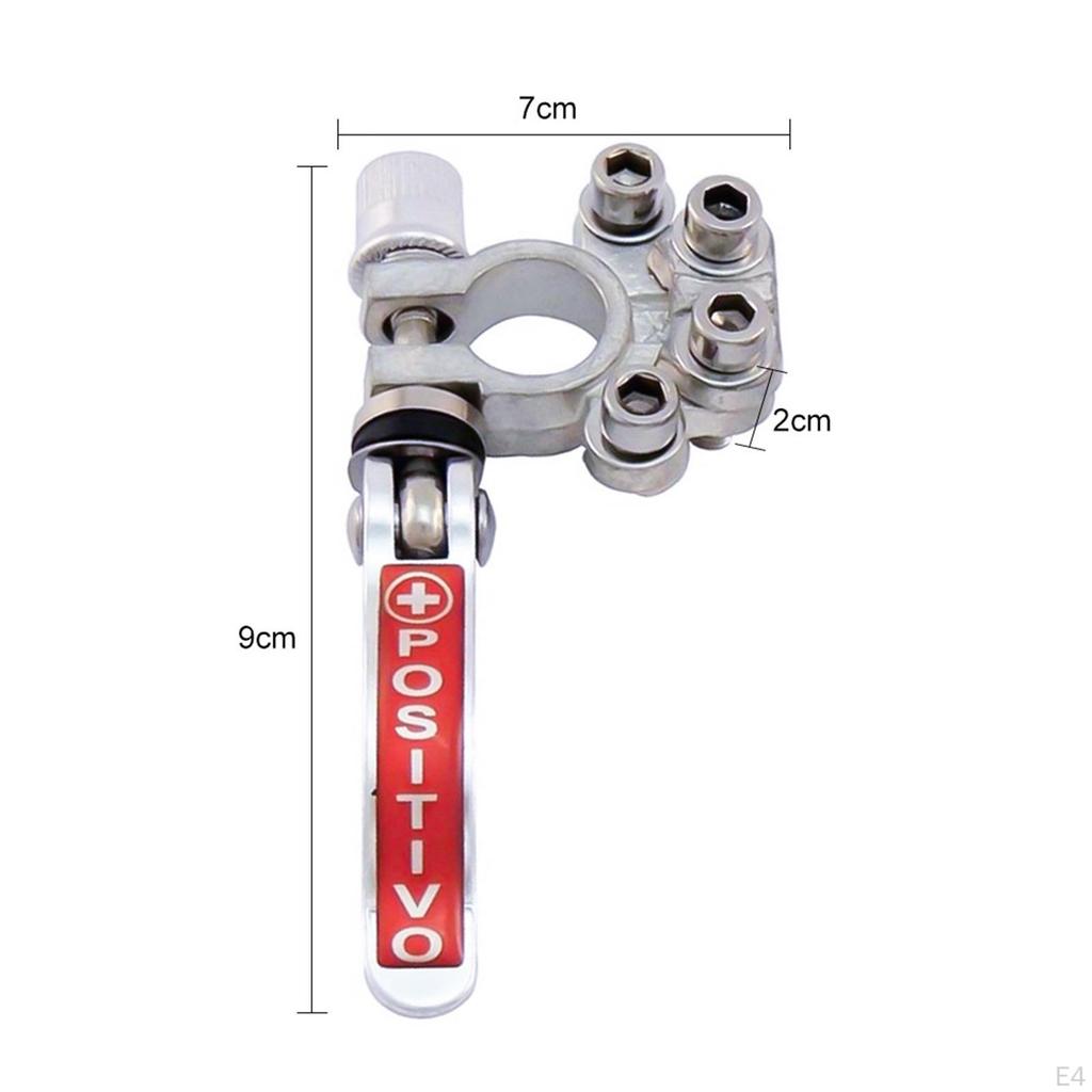 Battery Terminal Connector Negative for SAE/Jis Type A Posts
