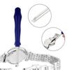 Light Blue, Dark Blue Watch Back Cover Remover Tool  Household watch battery self-replacement