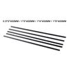 5x Carbon Fiber Strips High Strength Wear Resistance Carbon Fiber Rods for Model Aircraft RC Planes Radio Controlled Vehicles