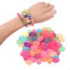 300pcs Oval Beads Jewelry Making Acrylic Loose Charms