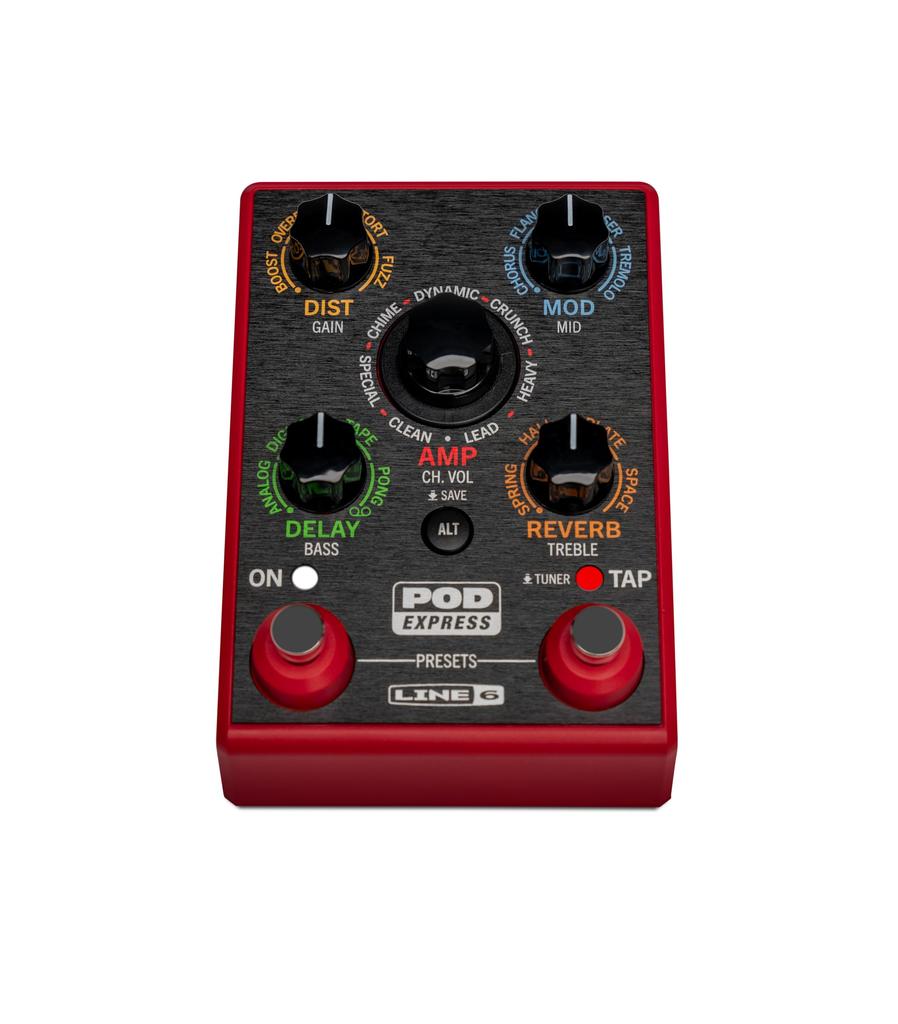 Line 6 POD Express Guitar Amp Simulator Effects Processor Multi-Effects