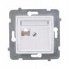 Polmark Rosa Internet Socket Rj45 White 1 Pc