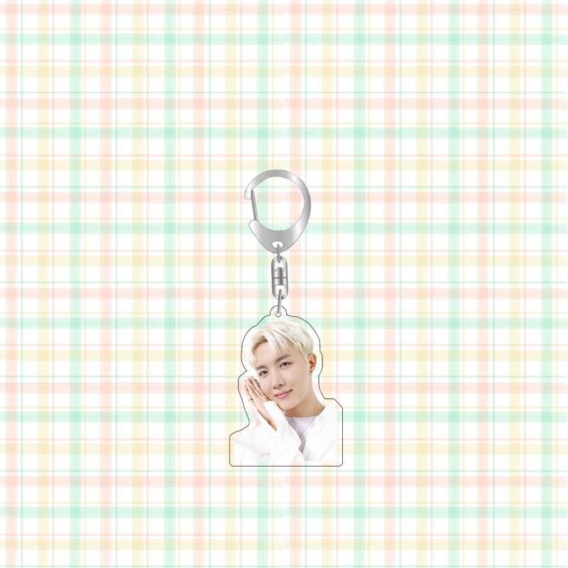 7pcs BTS Keychains, Bag Charms, Clothing Decorative Pendants