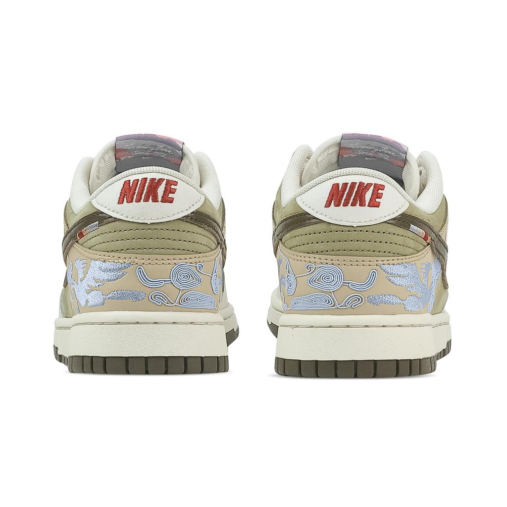 Nike Dunk Spring Festival Wish Leather Low top Skateboard Shoes Men's Beige IQ1118-220(Team773-)