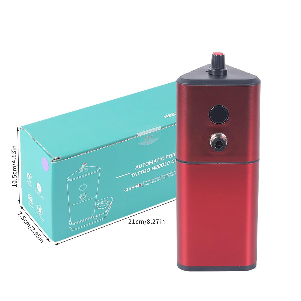 Tattoo Needle Cleaning Machine with Automatic Sensor Tattoo Needle Washer Color Rinse Tool Essential Tattoo Equipment