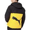 Puma Down Jackets Men's Yellow Hooded Moderate Puffer Jacket 534502-01