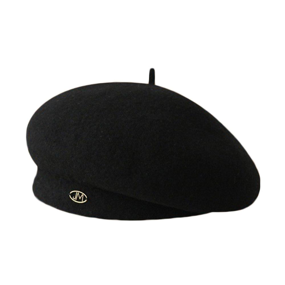 Retro Plain Cap Warm French Artist Hat Autumn Winter Wool Berets Hat  for Women