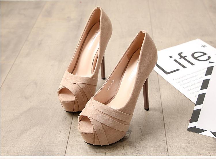 Sexy 14cm Heels Platform Pumps Women