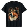 Pěkné tričko pro milovníky sheltie, psa shetlandského ovčáka