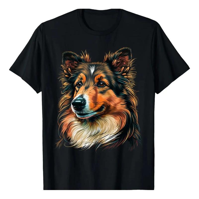 Bonita Camiseta De Perro Pastor De Shetland En Sheltie Lover S